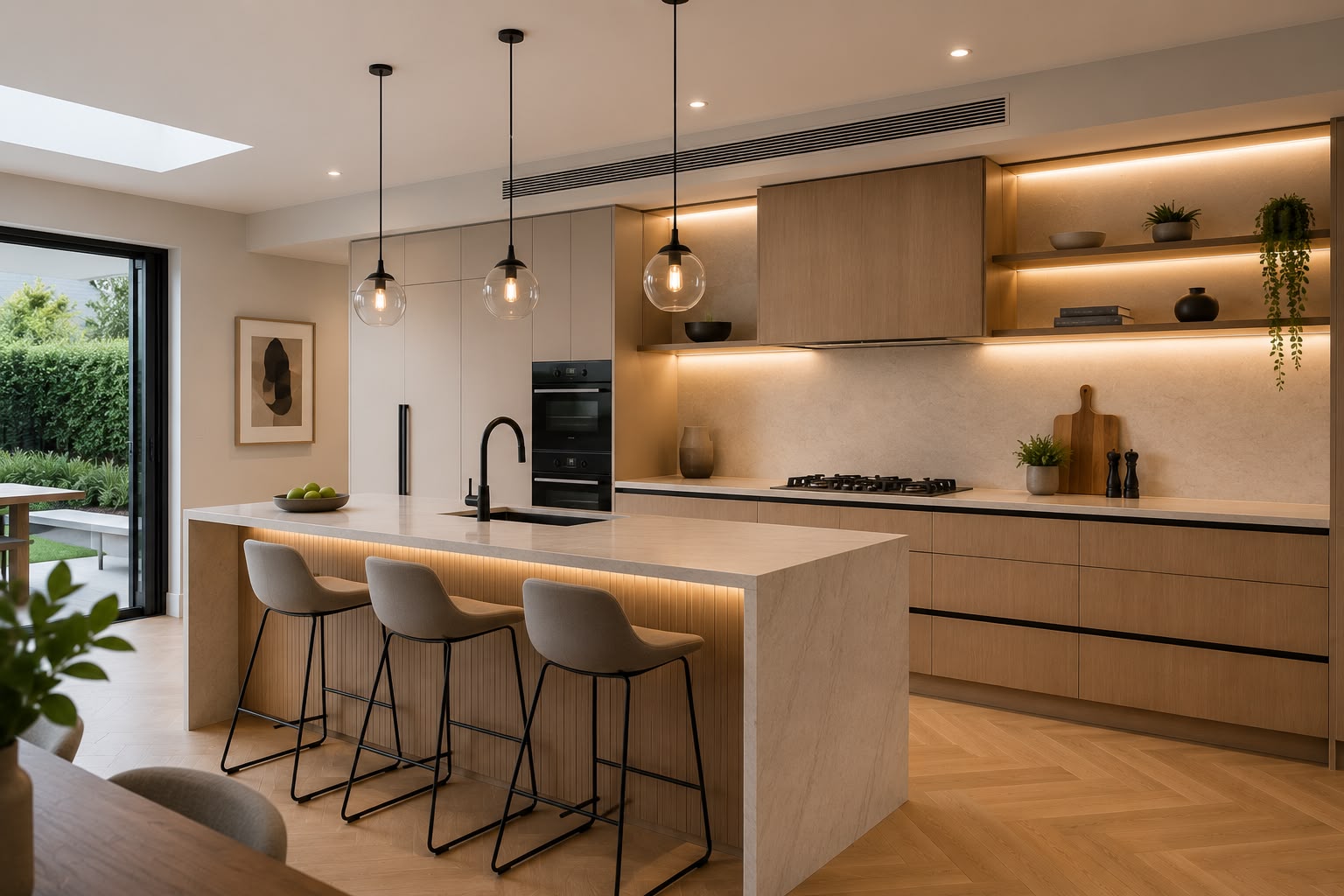 Custom kitchen joinery